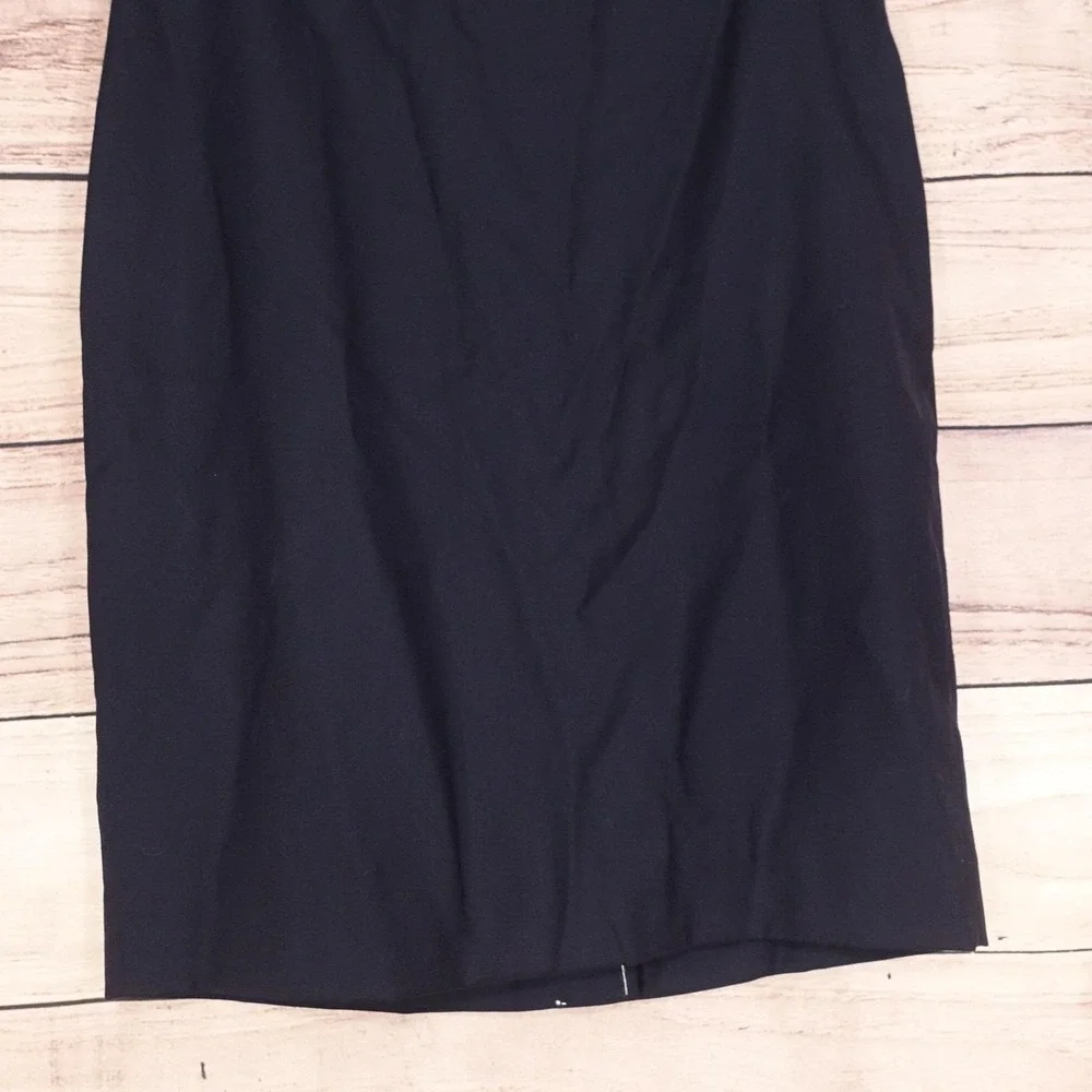 J.CREW No. 2 Pencil Skirt Womens 2 Blue Straight Knee Length Wool Lined Workwear